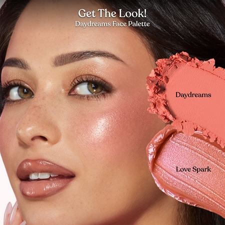 Too Faced Holiday Daydreams Face Palette paleta highlightera i rumenila