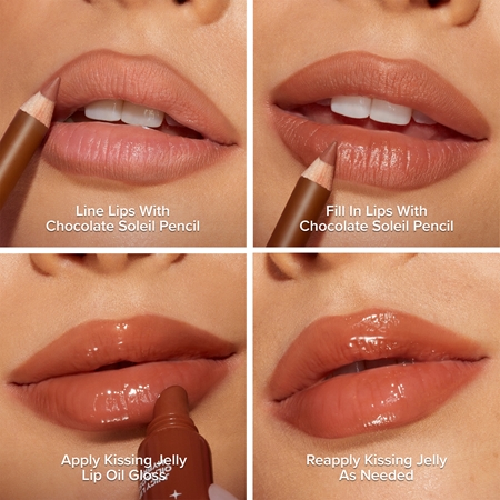 Too Faced Holiday Chocolate Mousse Lip Kit poklon set