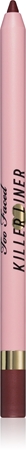 Too Faced Killer Liner 36 Hour Waterproof Gel Eyeliner Pencil vandeniui atsparus gelinis akių kontūro pieštukas ilgai išliekančio poveikio