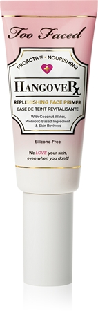 Too Faced Hangover Replenishing Face Primer feuchtigkeitsspendender Primer unter dem Make-up für klare und glatte Haut
