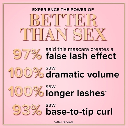 Too Faced Better Than Sex Mascara Travel Size riasenka pre maximálny objem