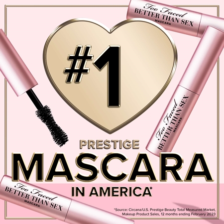 Too Faced Better Than Sex Mascara Travel Size riasenka pre maximálny objem