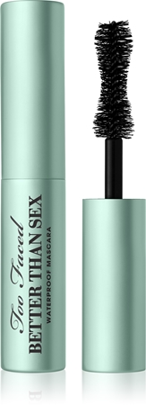 Too Faced Better Than Sex Waterproof Mascara Travel Size wasserfester Mascara für dichtere und voluminösere Wimpern