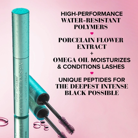 Too Faced Better Than Sex Waterproof Mascara Travel Size apimties suteikiantis vandeniui atsparus blakstienų tušas