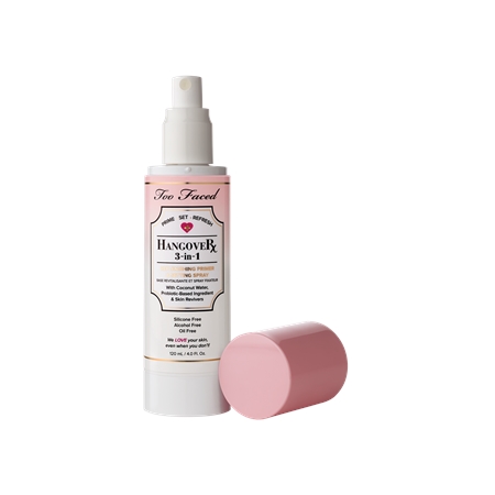 Too Faced Hangover 3-in-1 Replenishing Primer & Setting Spray Primer und Fixierspray in einem mit einer erfrischenden Wirkung