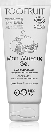 Toofruit Face Mask maschera in gel per il viso