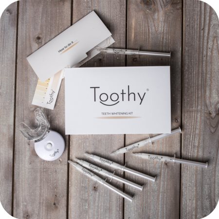 Toothy® Pro 12denní kůra комплект за избелване на зъби