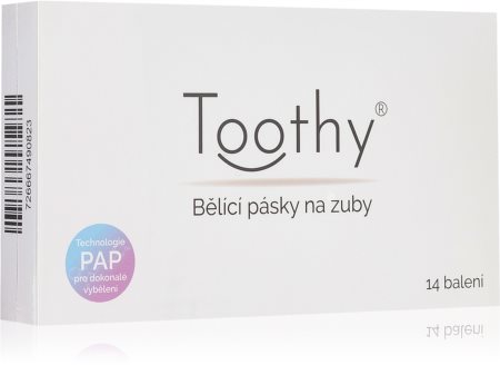 Toothy® Strips dantų balinimo juostelės