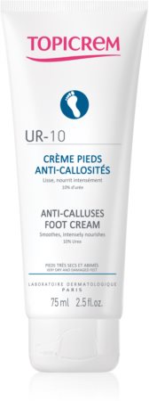 Topicrem UR-10 Anti-Calluses Foot Cream krem do nóg odżywienie i nawilżenie