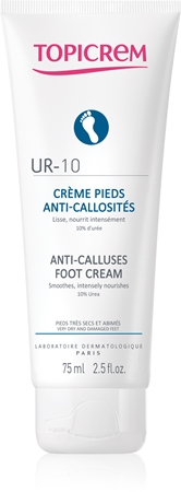 Topicrem UR-10 Anti-Calluses Foot Cream crème pieds nutrition et hydratation