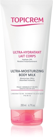 Topicrem UH BODY Ultra-Moisturizing Body Milk hloubkově hydratační tělové mléko pro suchou a citlivou pokožku