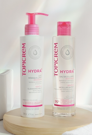 Topicrem UH FACE Gentle Micellar Water jemná čisticí micelární voda pro citlivou pleť a oči