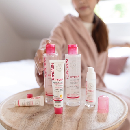 Topicrem UH FACE Gentle Micellar Water jemná čisticí micelární voda pro citlivou pleť a oči