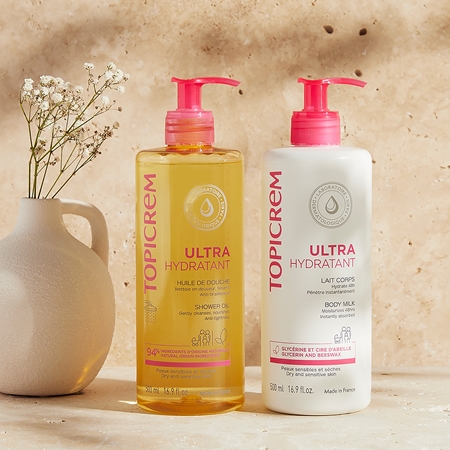 Topicrem UH BODY Ultra-Moisturizing Body Milk зволожуюче молочко для тіла для сухої та чутливої шкіри
