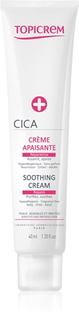 Topicrem CICA Soothing Cream intensywnie regenerujący krem do podrażnionej skóry