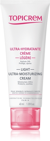 Topicrem UH FACE Light Ultra-Moisturizing Cream Light Moisturizing Cream For Normal To Combination Sensitive Skin