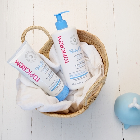 Topicrem BABY My 1st Ultra-Moisturizing Milk leite hidratante para corpo e rosto para peles secas e sensíveis