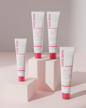 Topicrem Hydra+ Radiance Cream Gel освежаващ гел крем