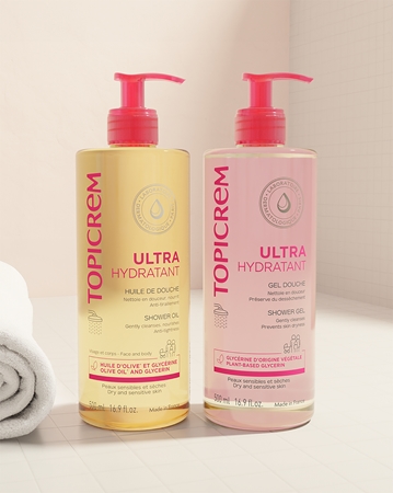 Topicrem UH BODY Gentle Cleansing Gel gel lavant doux visage, corps et cheveux