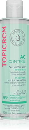 Topicrem AC Purifying Micellar Water Rengörande micellärt vatten För fet aknebenägen hud