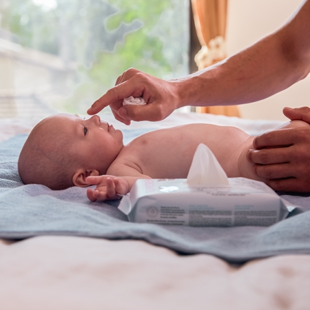 Topicrem BABY Cleansing Water Wipes Toalhitas húmidas para a limpeza das crianças