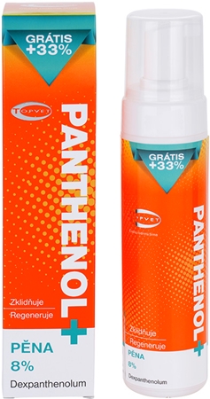 Green Idea Panthenol + zklidňující tělová pěna po opalování