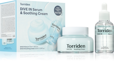 Torriden Dive In Serum & Soothing Cream Set ensemble éclat et hydratation