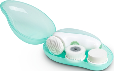 TOUCHBeauty 1387A brosse nettoyante visage 3 en 1 Green