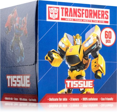 Transformers Tissue 60 pcs mouchoirs en papier