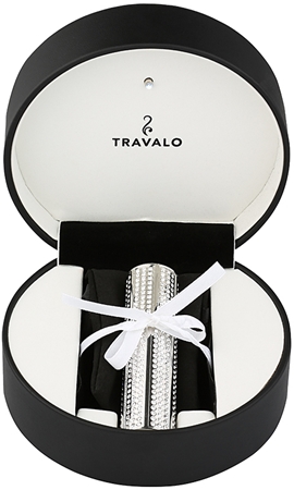 Travalo Divine punjivi raspršivač parfema sa swarovski kristalima uniseks Silver
