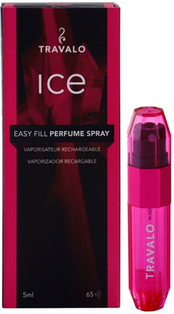 Travalo Ice refillable atomiser Pink