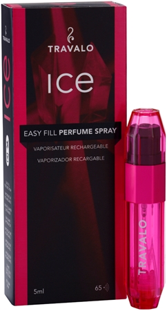 Travalo Ice refillable atomiser Pink
