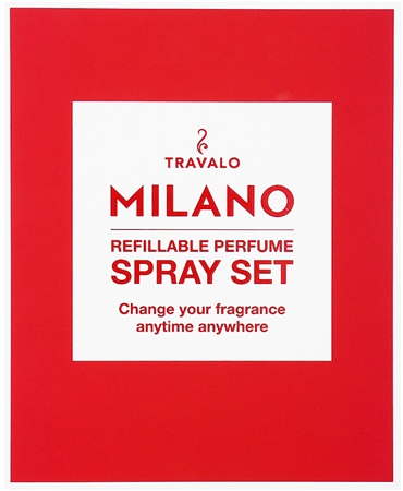 Travalo Milano Gift Set I. Red Unisex