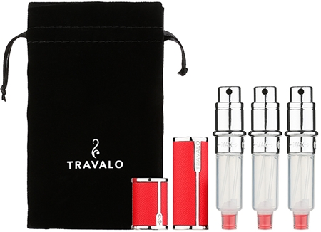 Travalo Milano Gift Set I. Red Unisex