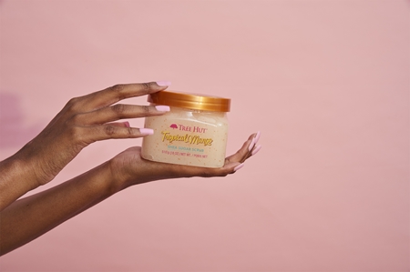 Tree Hut Shea Sugar Scrub Tropical Mango Sugar Scrub with shea butter
