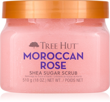 Tree Hut Shea Sugar Scrub Moroccan Rose Sugar Scrub with shea butter