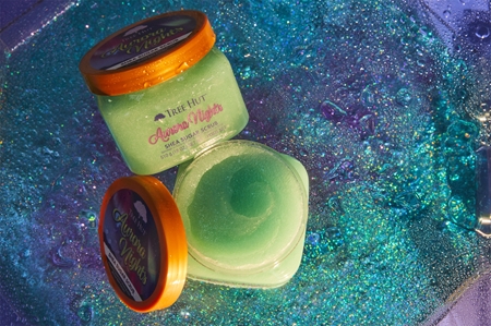 Tree Hut Shea Sugar Scrub Aurora Nights Sugar Scrub with shea butter