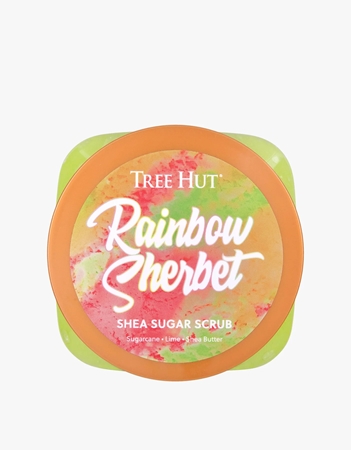 Tree Hut Rainbow Sherbet testpeeling