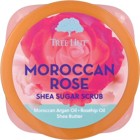 Tree Hut Shea Sugar Scrub Moroccan Rose Sugar Scrub with shea butter