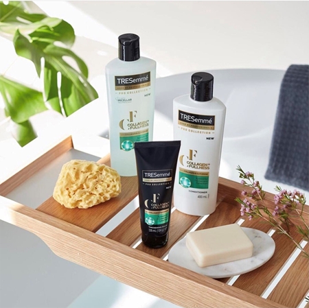 TRESemmé Collagen + Fullness bálsamo para cabello para dar volumen