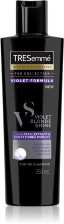 TRESemmé Violet Blonde Shine Βιολέ σαμπουάν για ξανθά μαλλιά