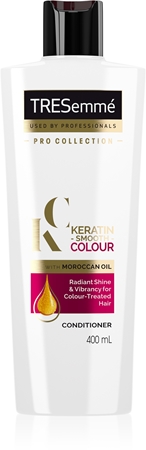 TRESemmé Keratin Smooth Colour conditioner with keratin for colour-treated hair