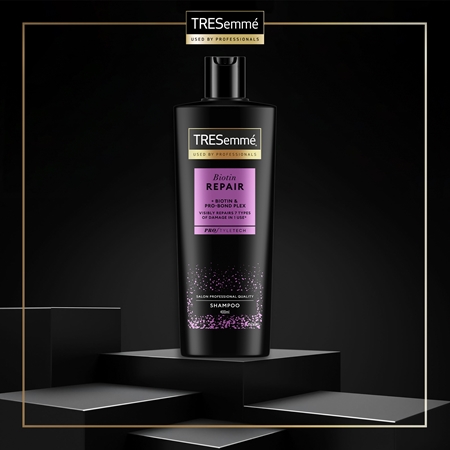 TRESemmé Biotin Repair shampoing fortifiant pour cheveux abîmés