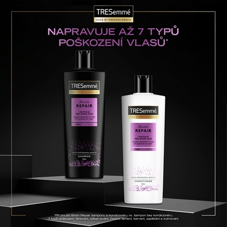 TRESemmé Biotin Repair shampoing fortifiant pour cheveux abîmés