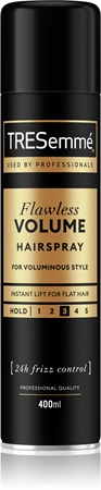 TRESemmé Flawless Volume hairspray for volume