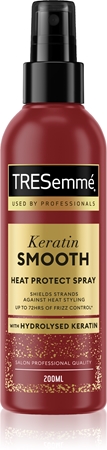 TRESemmé Keratin Smooth Spray for heat hairstyling