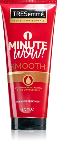 TRESemmé 1 MINUTE WOW kisimító maszk a rakoncátlan és töredezett hajra