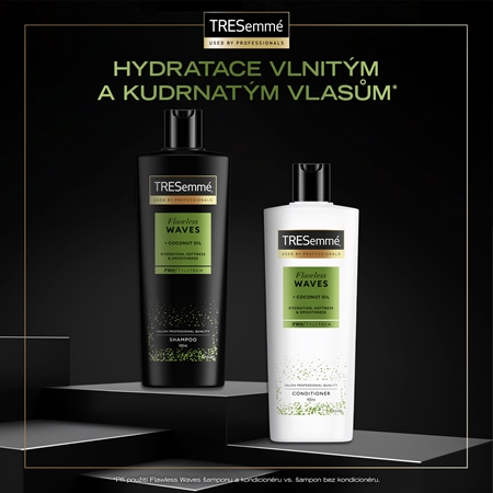 TRESemmé Flawless Waves hydratační šampon pro vlnité a kudrnaté vlasy