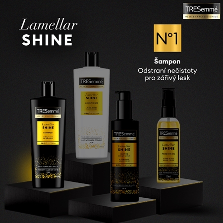 TRESemmé Lamellar Shine šampon pro lesk