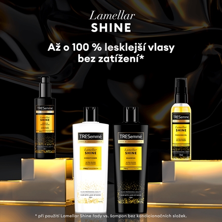 TRESemmé Lamellar Shine šampon pro lesk